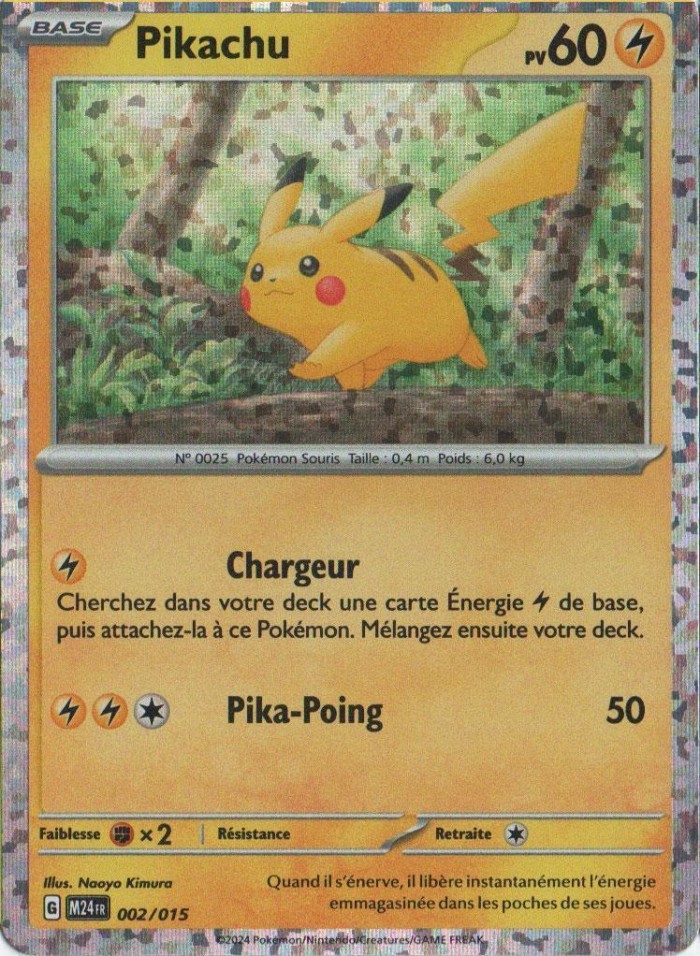 Carte Pokémon: Pikachu