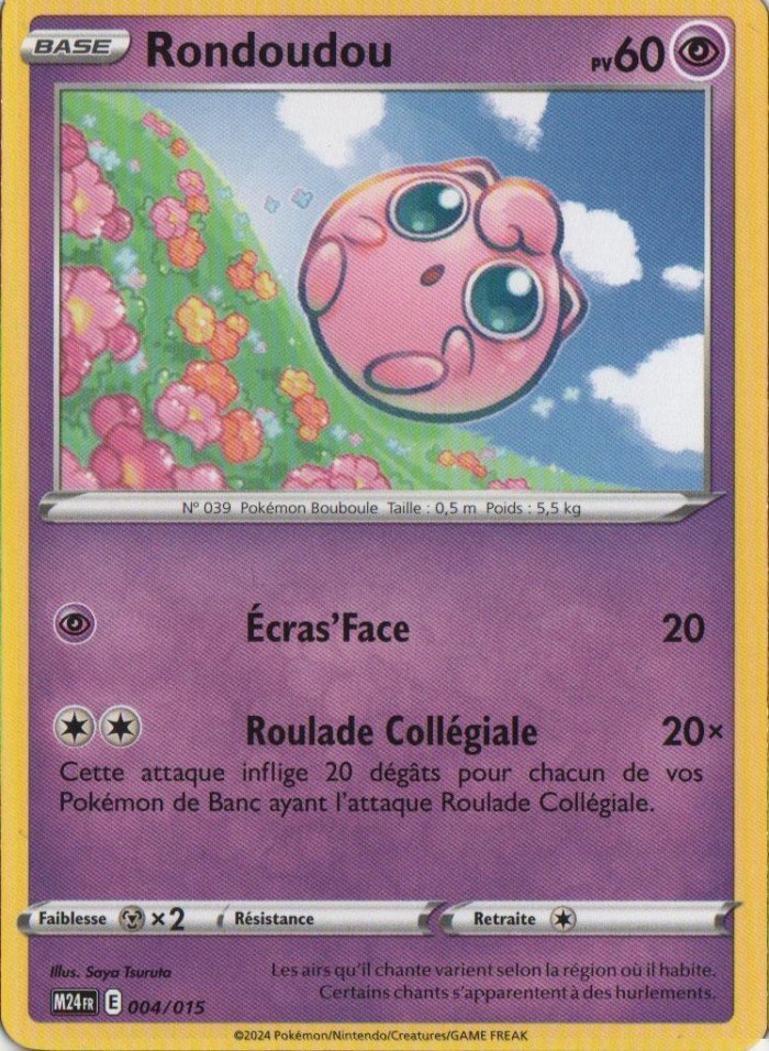 Carte Pokémon: Rondoudou