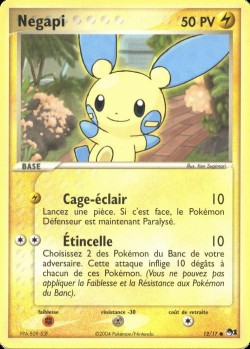 Carte Pokémon: Negapi