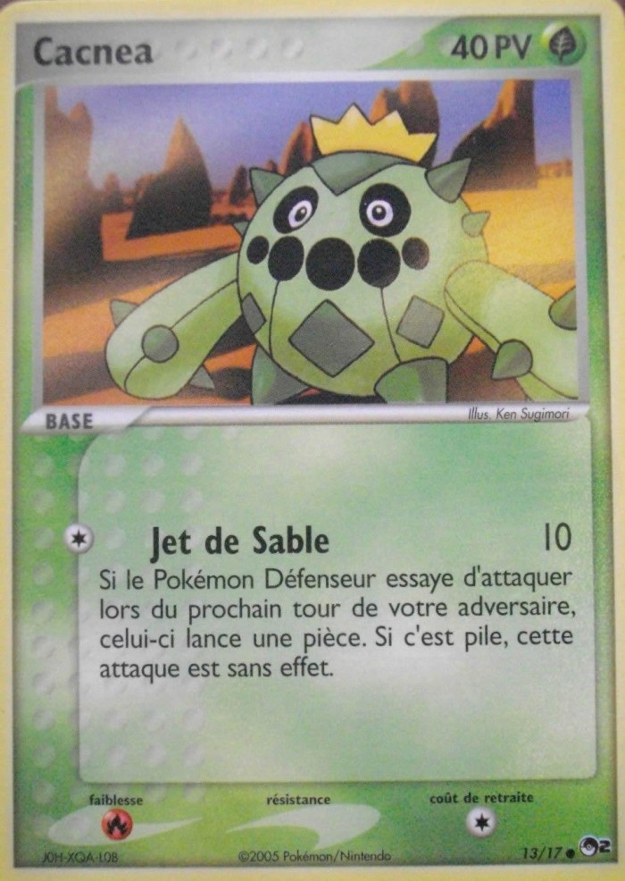 Carte Pokémon: Cacnea