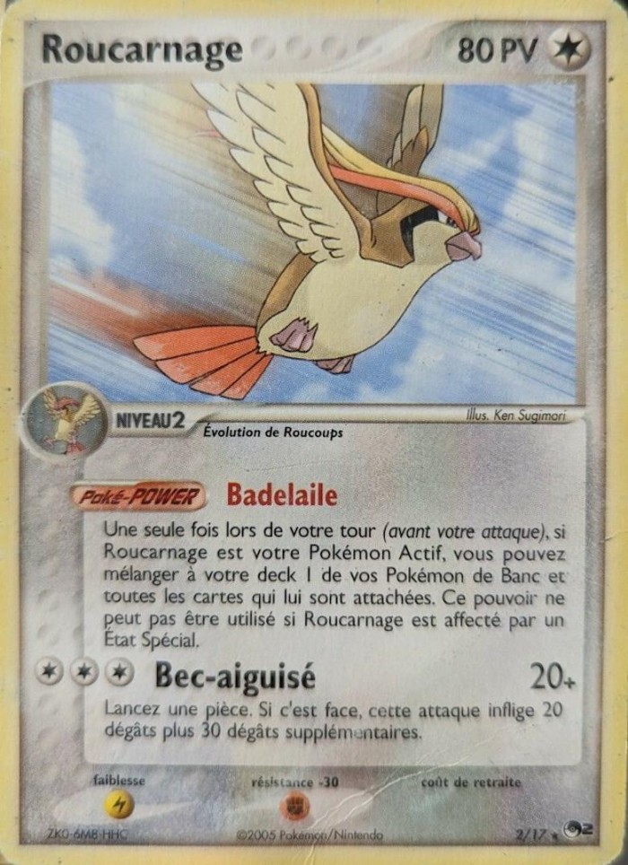 Carte Pokémon: Roucarnage