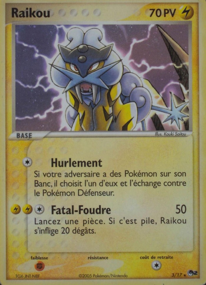 Carte Pokémon: Raikou