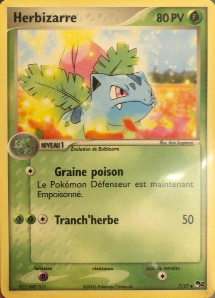 Carte Pokémon: Herbizarre