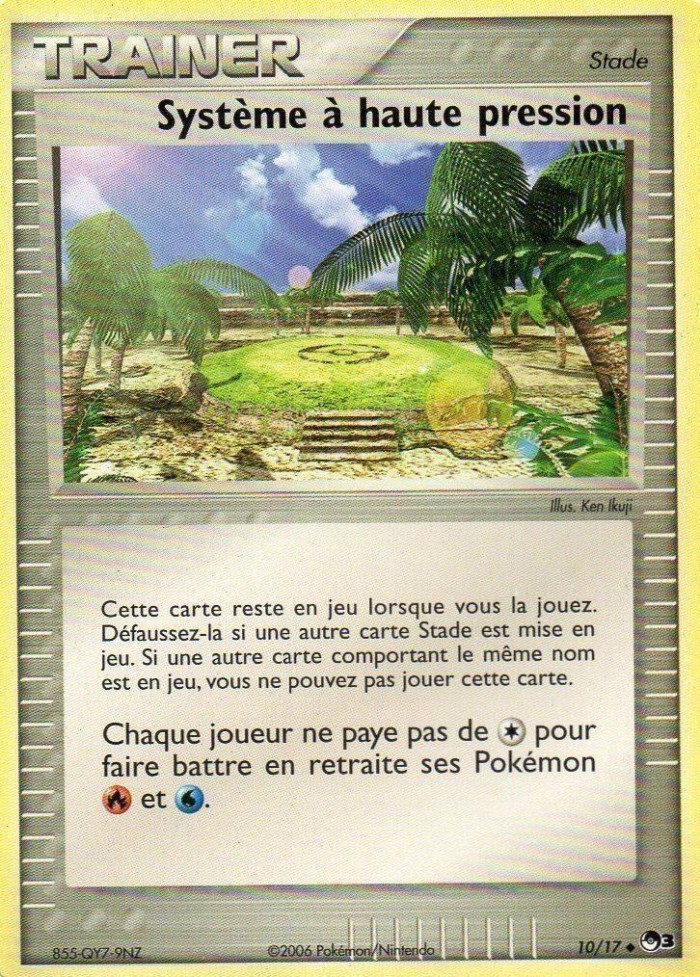 Carte Pokémon: Système à haute pression