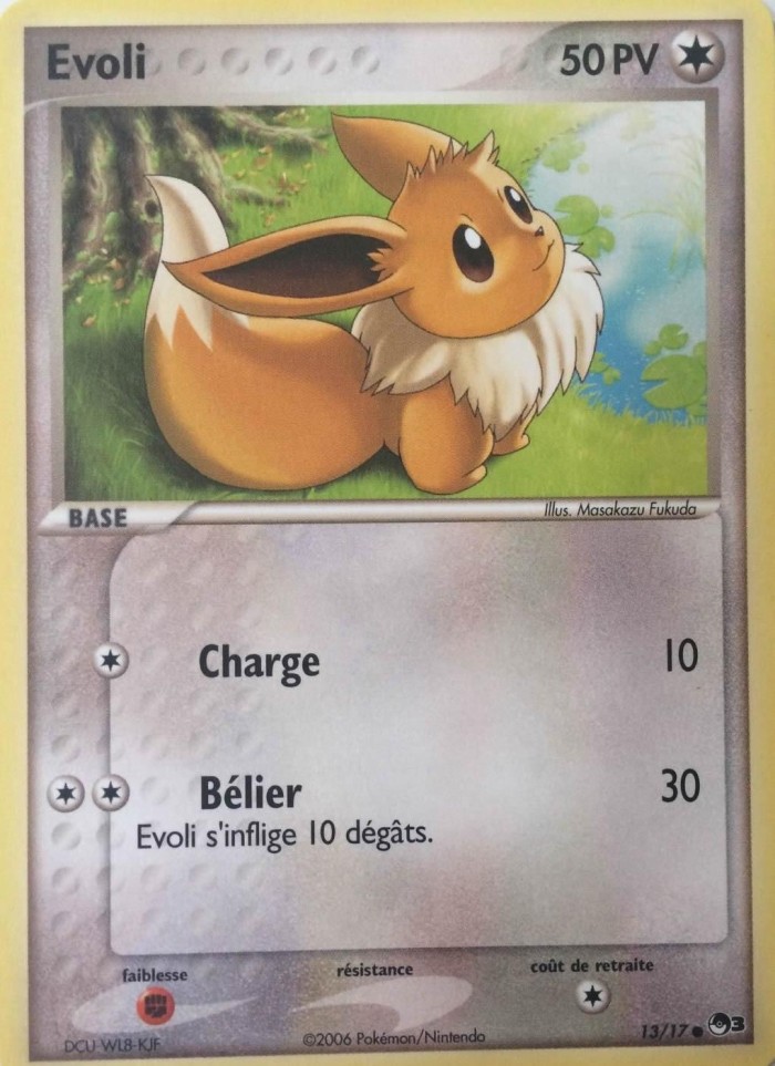 Carte Pokémon: Evoli