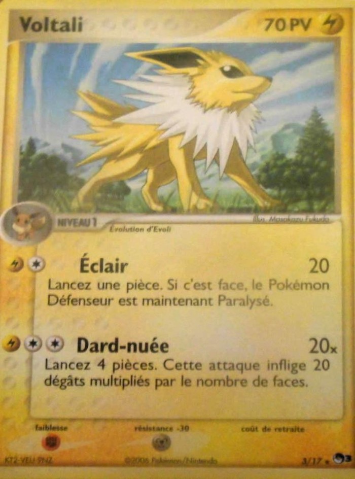 Carte Pokémon: Voltali