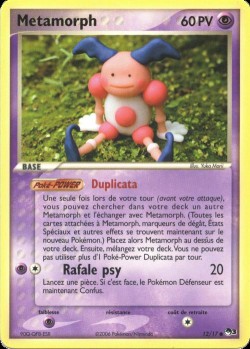 Carte Pokémon: Metamorph