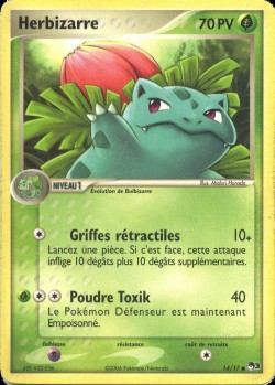 Carte Pokémon: Herbizarre