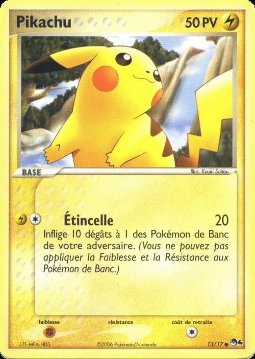 Carte Pokémon: Pikachu