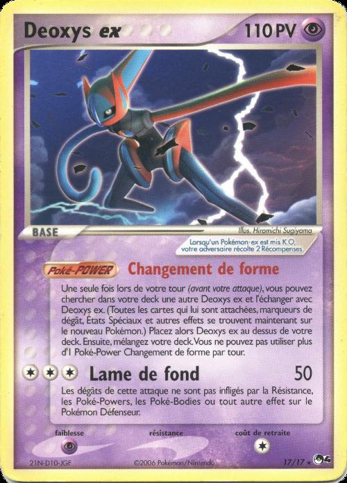 Carte Pokémon: Deoxys ex