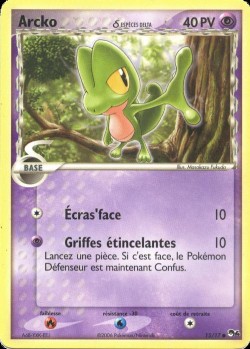 Carte Pokémon: Arcko δ