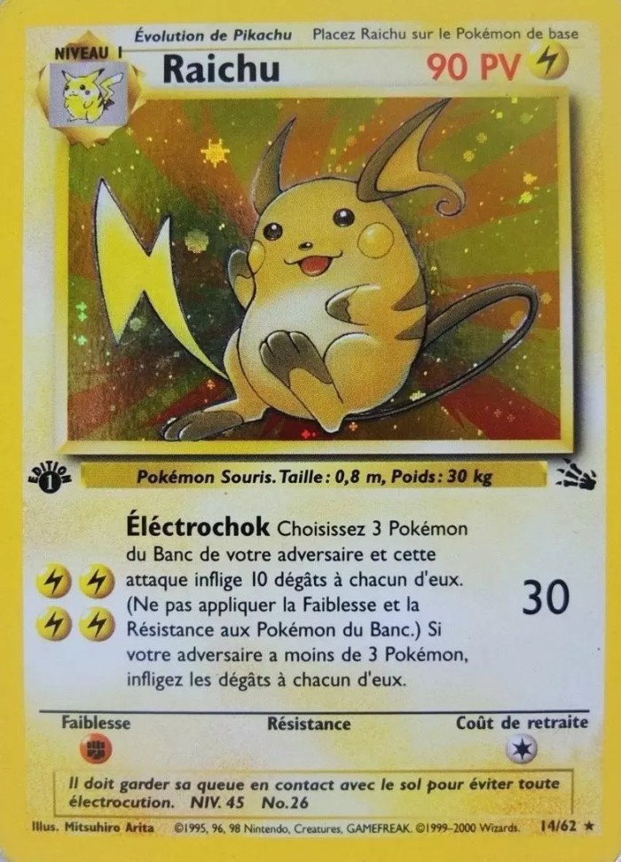 Carte Pokémon: Raichu