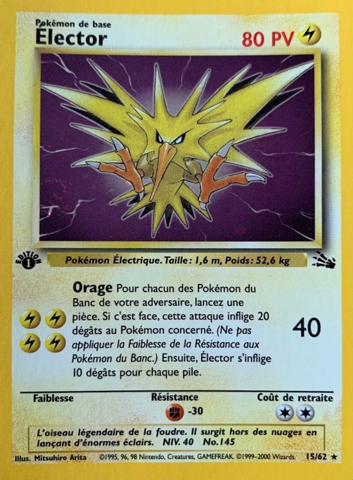 Carte Pokémon: Élector