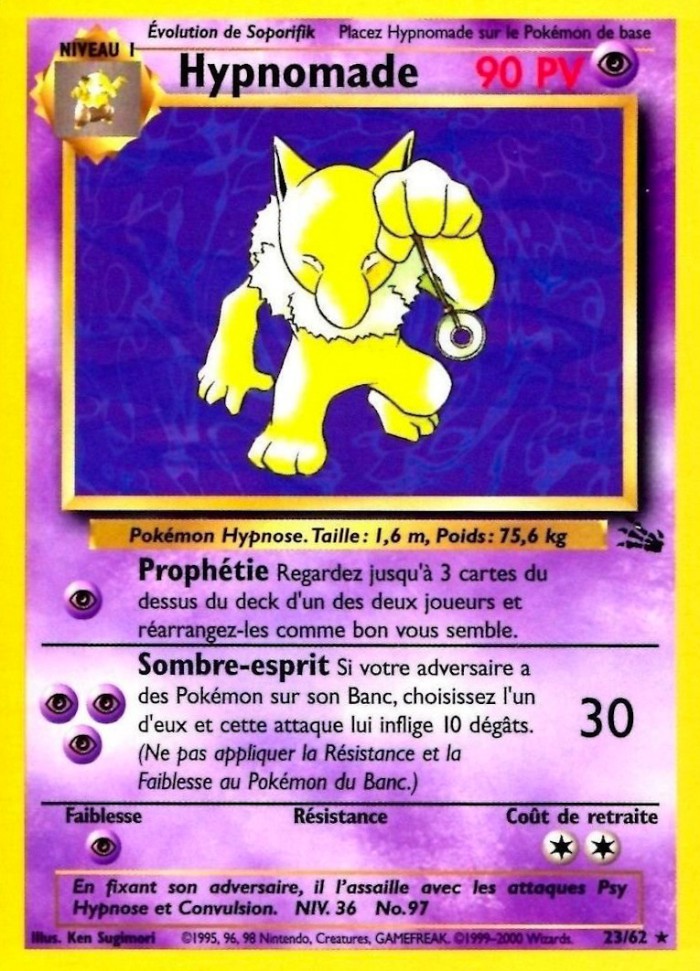 Carte Pokémon: Hypnomade