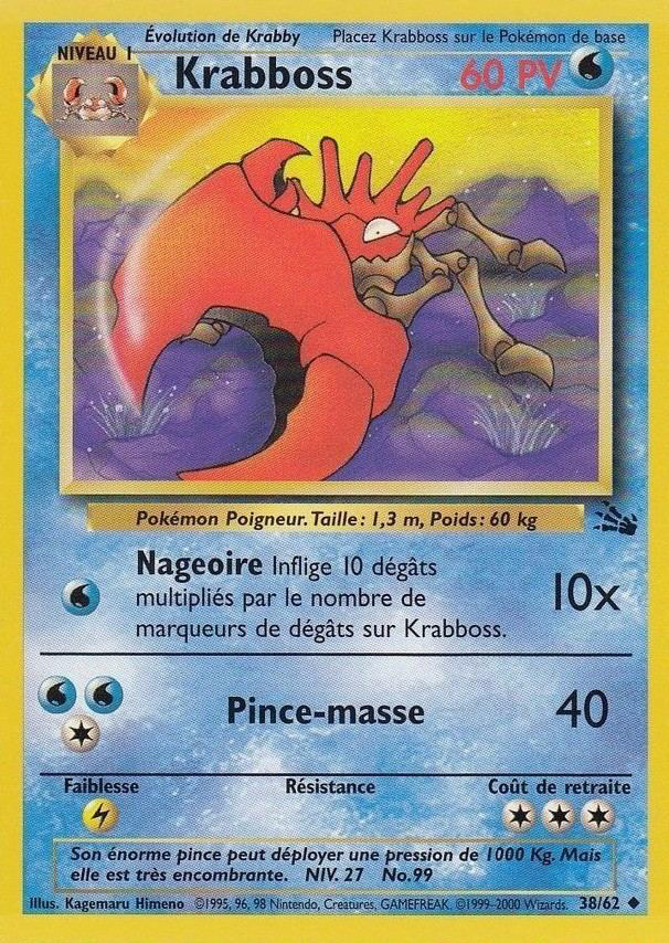 Carte Pokémon: Krabboss