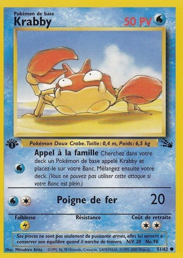 Carte Pokémon: Krabby