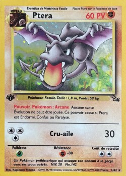 Carte Pokémon: Ptera