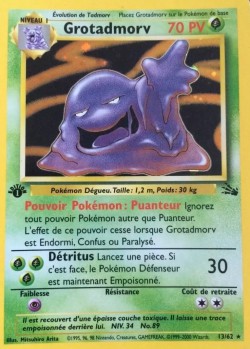 Carte Pokémon: Grotadmorv