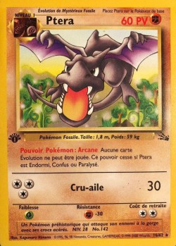 Carte Pokémon: Ptera