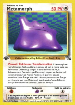 Carte Pokémon: Metamorph