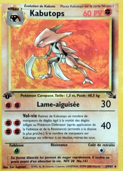 Carte Pokémon: Kabutops