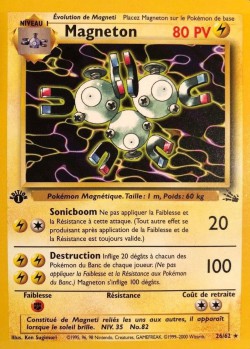 Carte Pokémon: Magneton