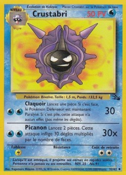 Carte Pokémon: Crustabri