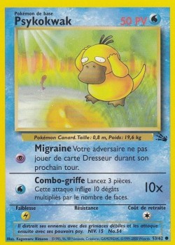 Carte Pokémon: Psykokwak