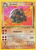 Carte Pokémon: Grolem