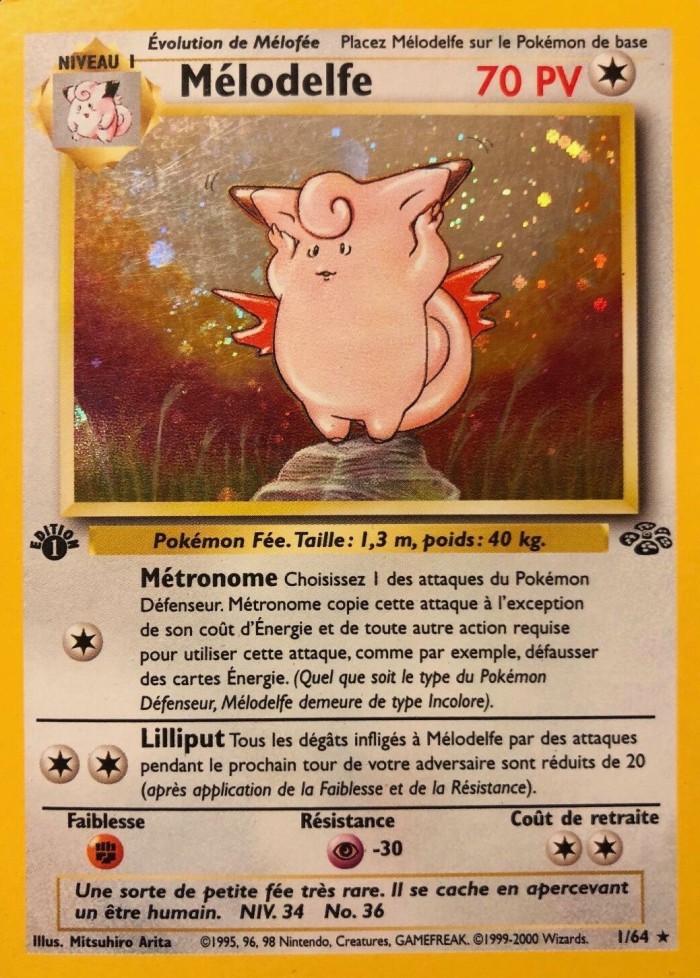 Carte Pokémon: Mélodelfe