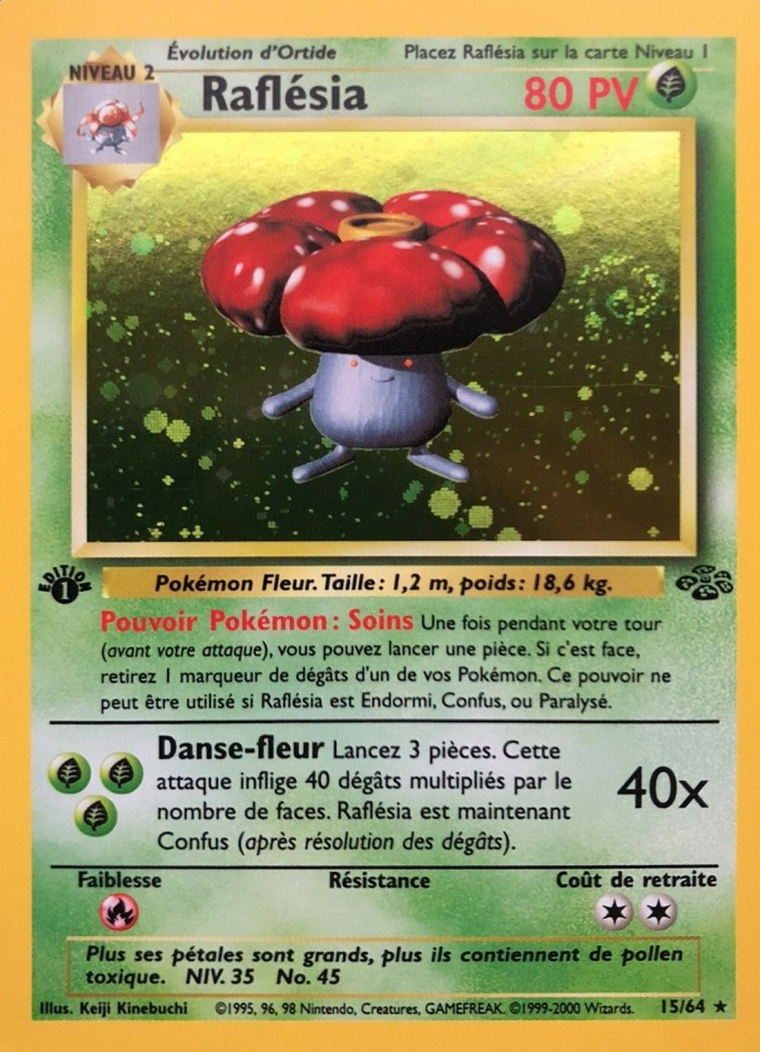 Carte Pokémon: Raflésia