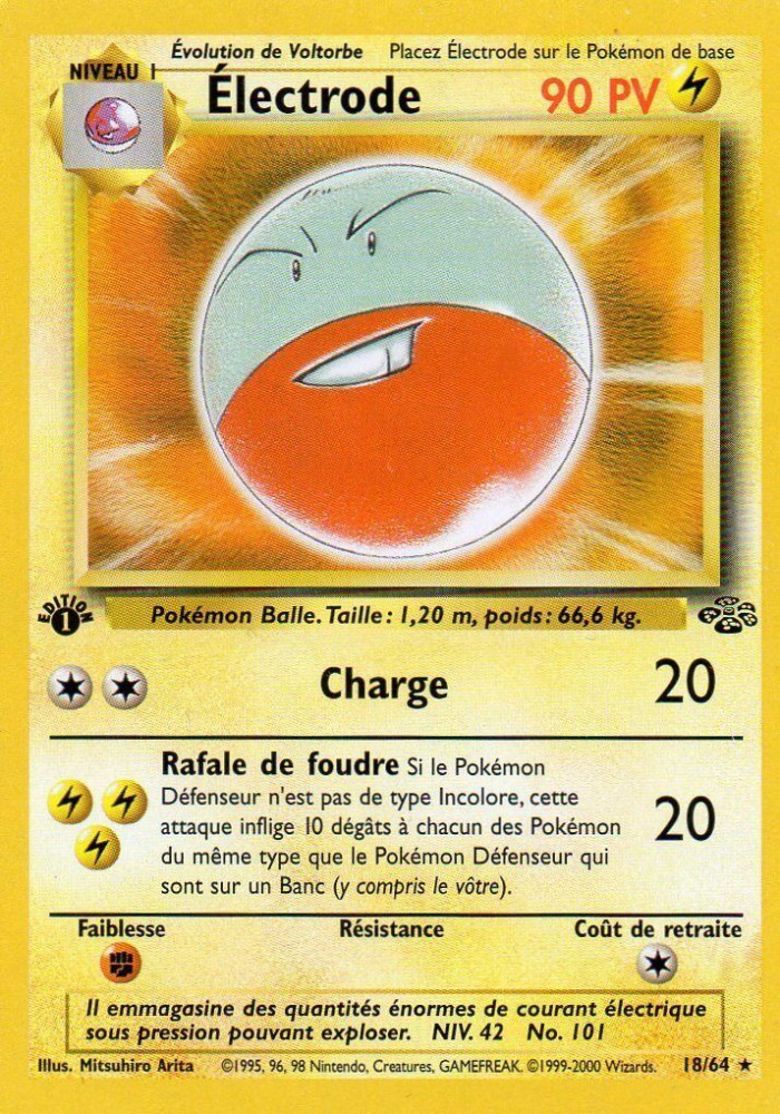 Carte Pokémon: Électrode