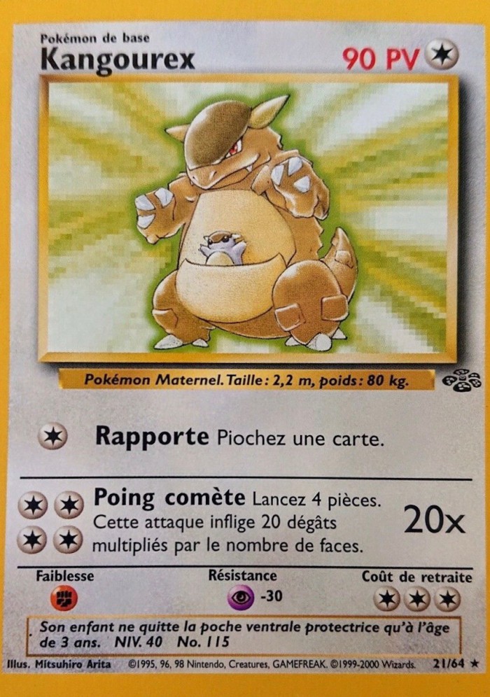 Carte Pokémon: Kangourex