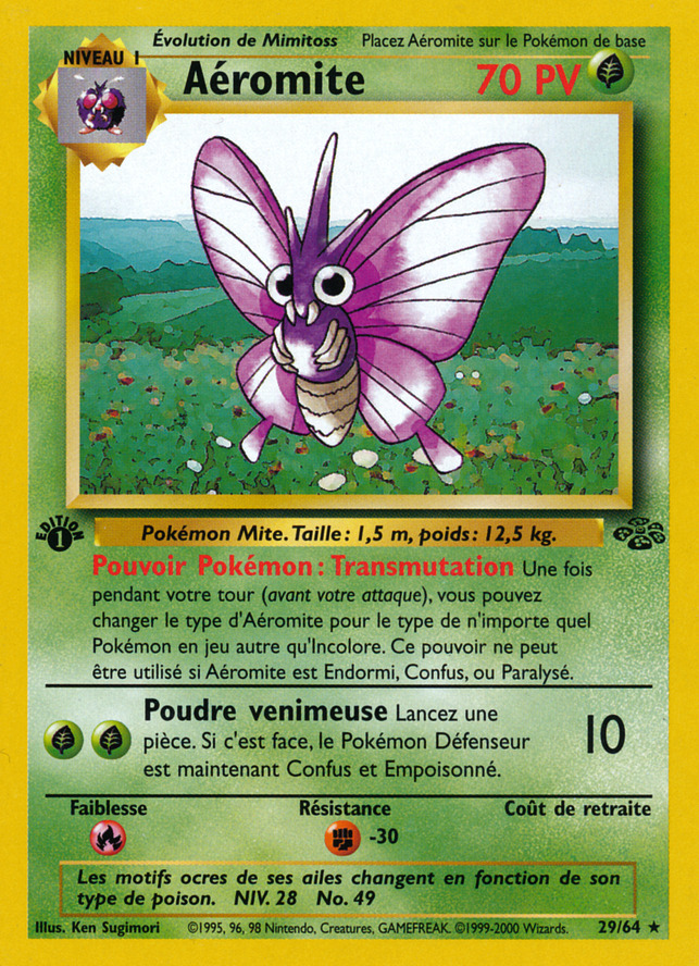 Carte Pokémon: Aéromite