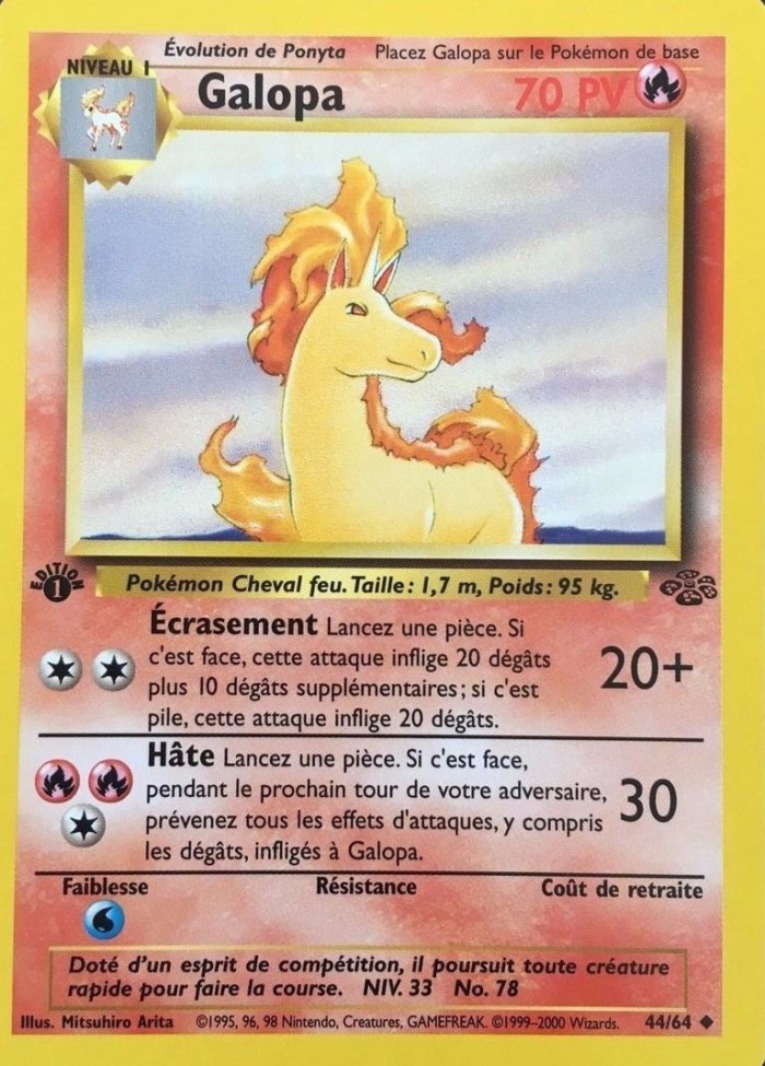 Carte Pokémon: Galopa