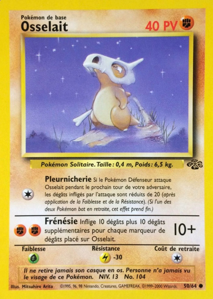 Carte Pokémon: Osselait