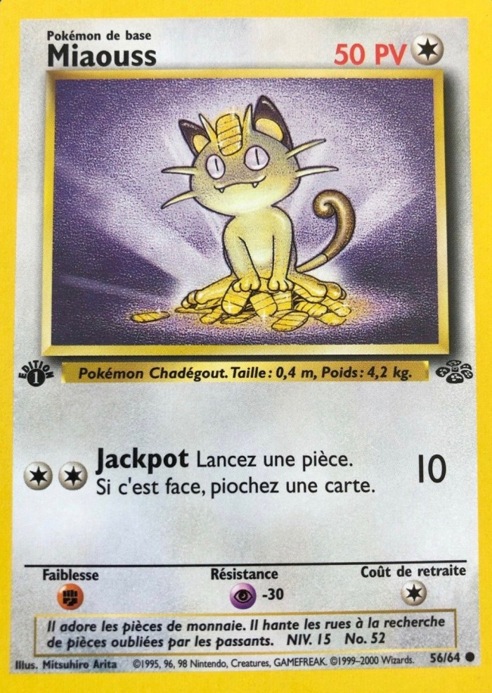 Carte Pokémon: Miaouss