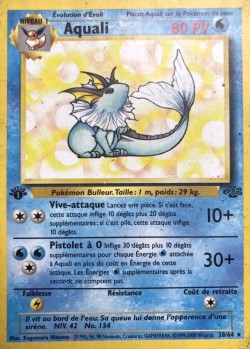 Carte Pokémon: Aquali