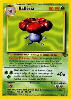 Carte Pokémon: Raflésia