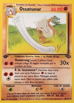 Carte Pokémon: Ossatueur