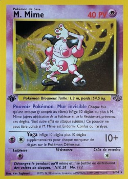 Carte Pokémon: M. Mime