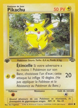 Carte Pokémon: Pikachu