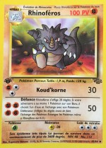 Carte Pokémon: Rhinoféros