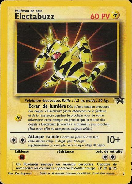 Carte Pokémon: Electabuzz