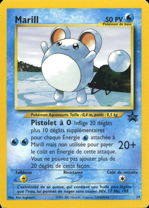 Carte Pokémon: Marill