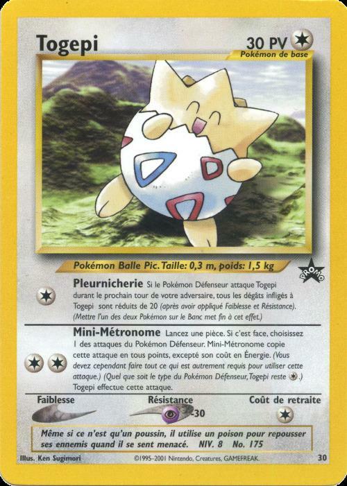 Carte Pokémon: Togepi