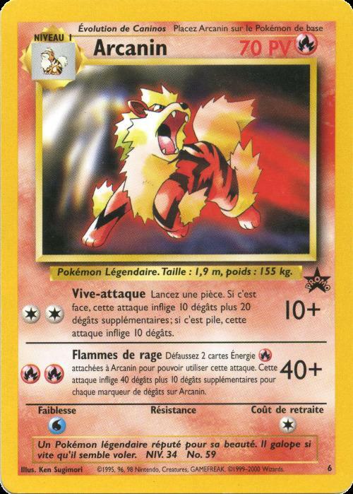 Carte Pokémon: Arcanin