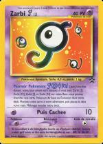 Carte Pokémon: Zarbi