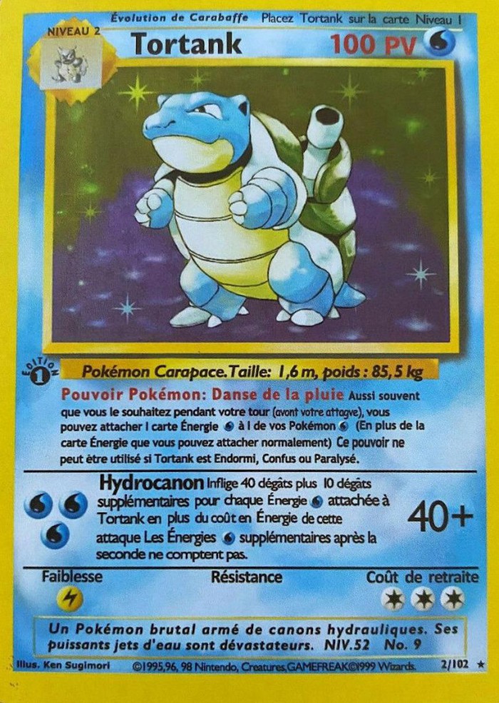 Carte Pokémon: Tortank