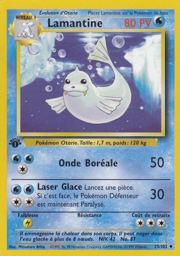 Carte Pokémon: Lamantine